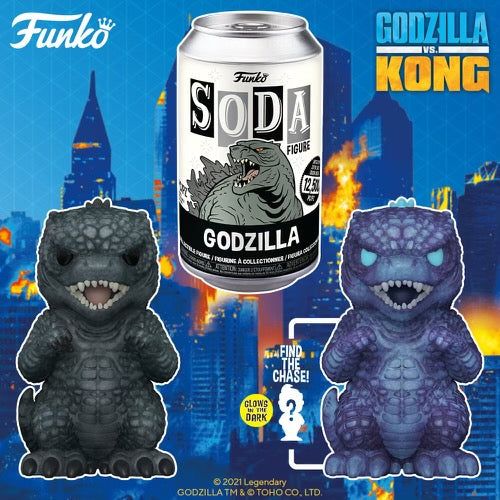 Vinyl SODA: Godzilla- Godzilla w/Glow Chase