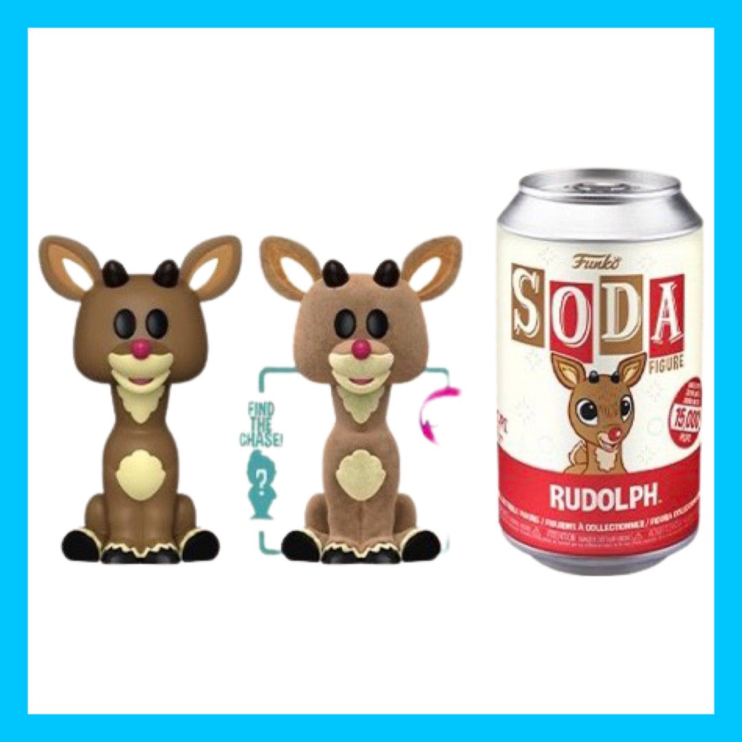 Vinyl SODA: Rudolph- Rudolph w/chance at (FL)Chase – Smeye World