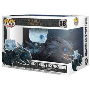 Night King & Icy Viserion, Glow, Rides, #58, (Condition 6.5/10)