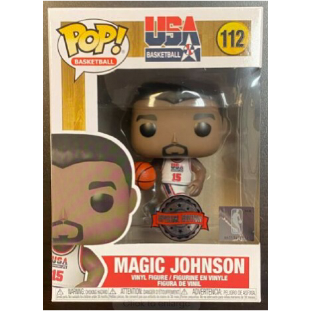 Magic Johnson, Special Edition, #112, (Condition 7/10)