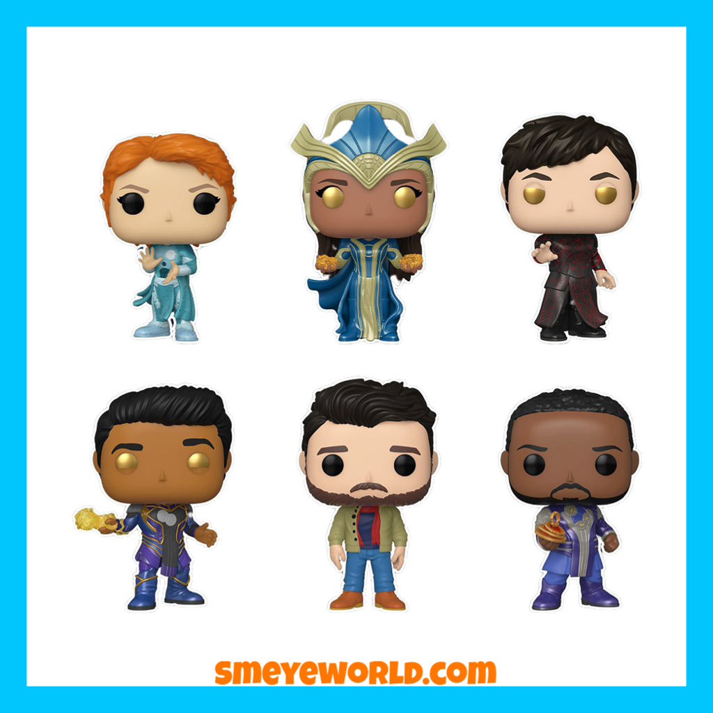 Pop! Marvel: Eternals set w/ Guaranteed Glow Chase