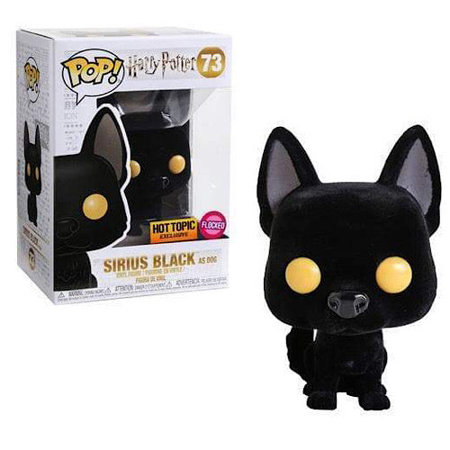 Sirius Black as Dog (Flocked), HT Exclusive, #73, (Condition 8/10)