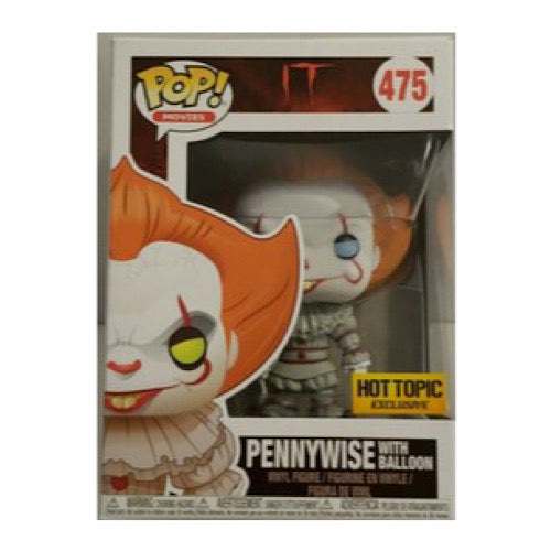 Pennywise with Balloon, Blue Eyes, HT Exclusive, #475, (Condition 6.5/10)