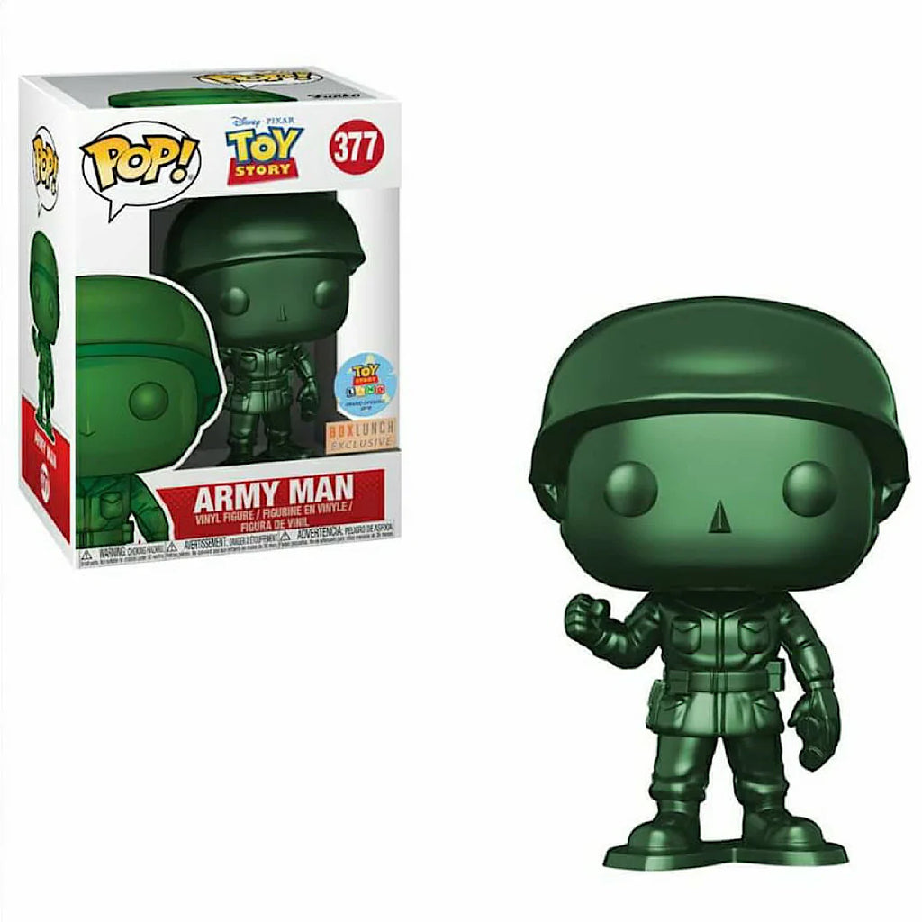 Army Man, Metallic, Toy Story Land Grand Opening, BoxLunch Exclusive, #377, (Condition 7.5/10)