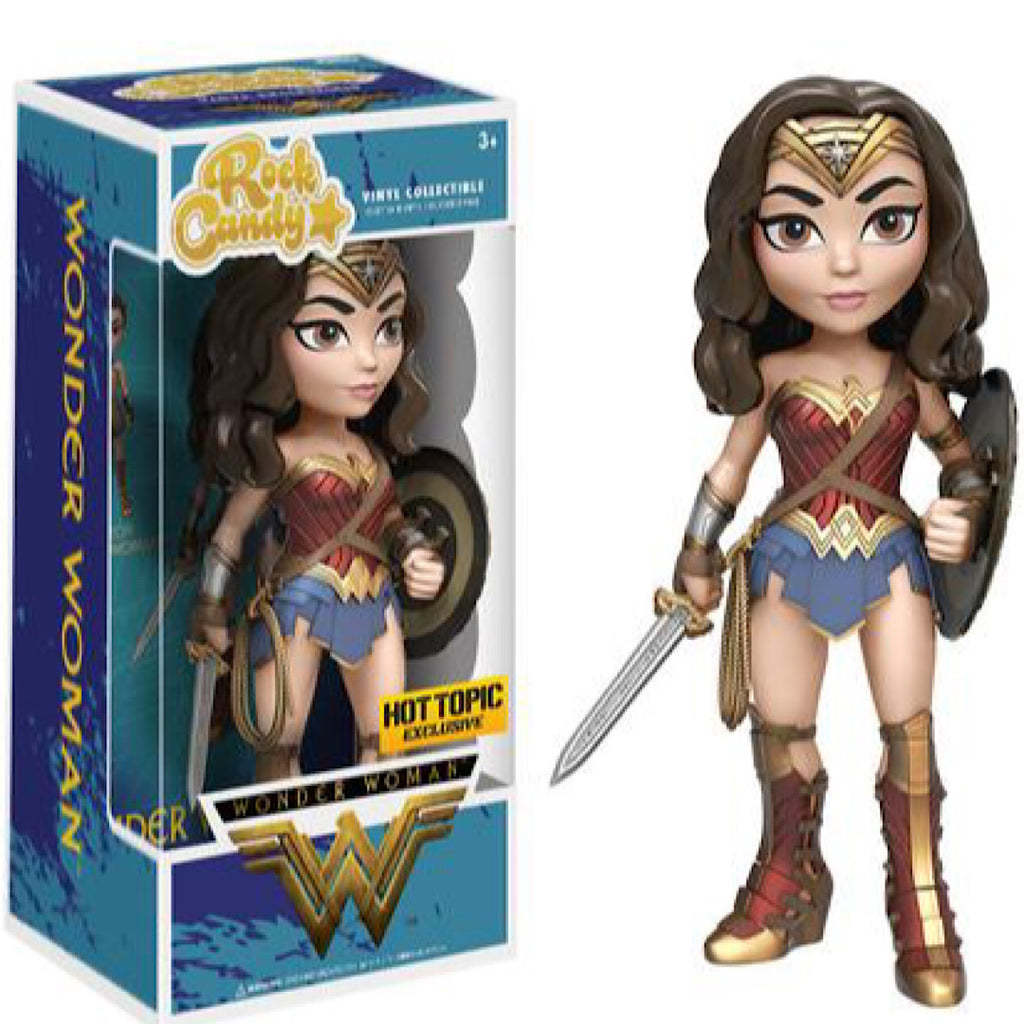 Wonder Woman (Shield), Rock Candy, Blue Box, HT Exclusive, (Condition 7/10)