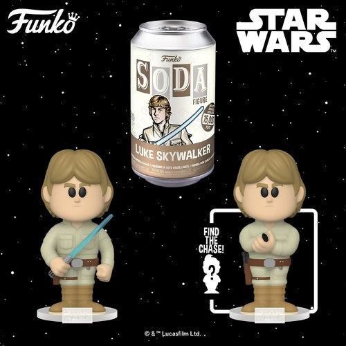 Vinyl SODA: Star Wars- Luke Skywalker w/Chance at Chase