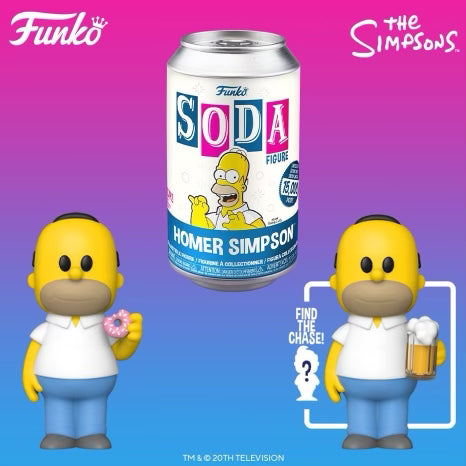 Vinyl SODA: Simpsons - Homer w/Chance at Chase