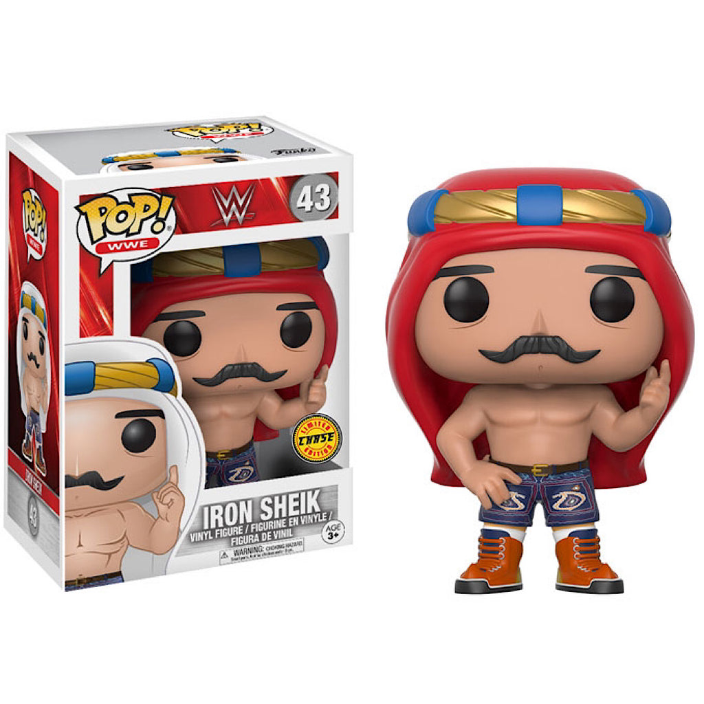 Iron Sheik, Red Keffiyeh, Chase, #43, (Condition 8/10)