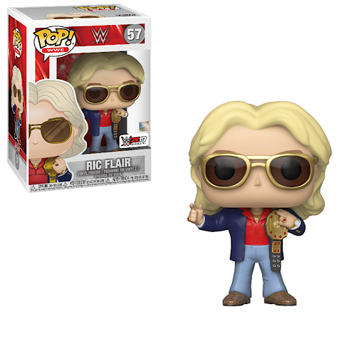 Ric Flair, Wooooo!, W2K19 Exclusive, #57, (Condition 8/10)