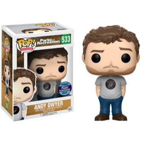 Andy Dwyer, (Mouse Rat), Funko Flagship Opening Night Exclusive, #533, (Condition 8/10)