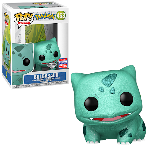 Bulbasaur, Diamond Collection, 2021 Summer Virtual Funkon LE, #453, (Condition 8/10)