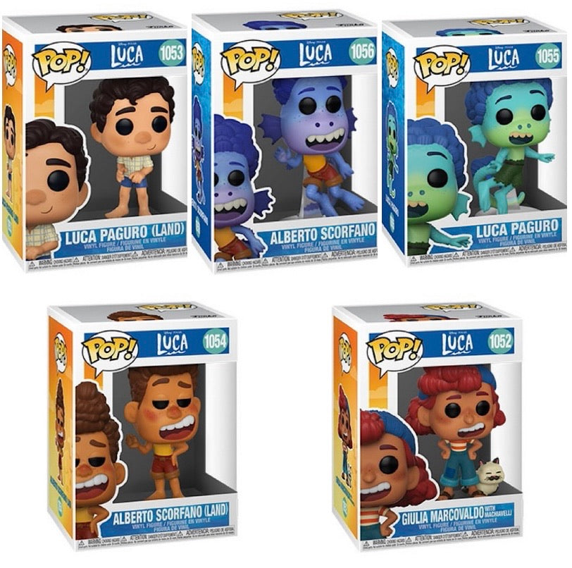 Pop! Disney: Luca Set and Singles – Smeye World