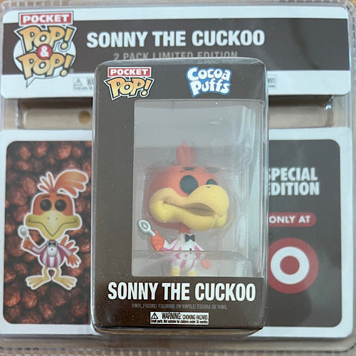 Pocket Pop! Sonny The Cuckoo, Target Exclusive,  (Condition 8/10)
