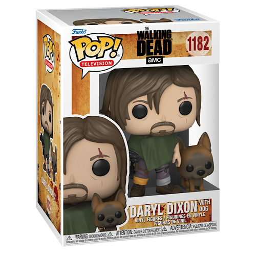 Daryl Dixon With Dog, #1182, (Condition 7.5/10)