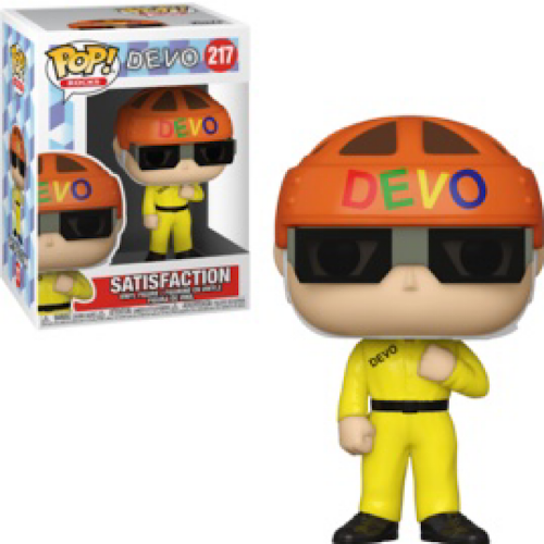 POP! Rocks: Devo - Satisfaction (Yellow Suit), #217