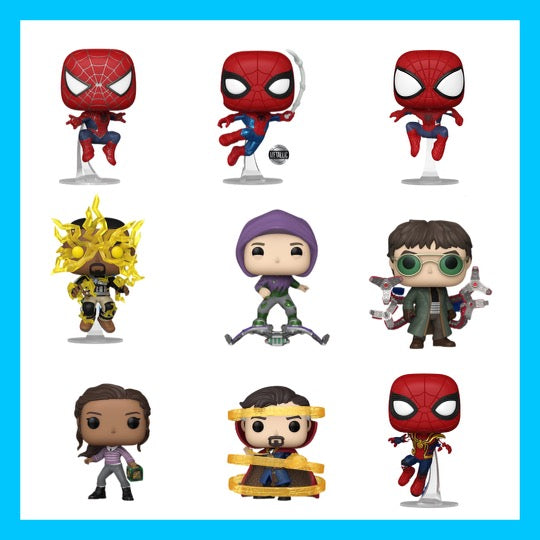 Pop! Marvel: Spider-Man - No Way Home S3 Set and Singles