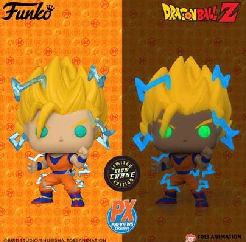 Pop! Animation Dragon Ball Z: Super Saiyan 2 Goku, Previews Exclusive with chance at Chase Pop