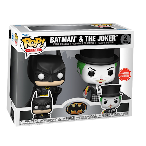 Batman & The Joker, Gamestop, 2 Pack, (Condition 8/10)
