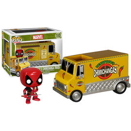 Deadpool's Chimichanga Truck, Yellow, Ride, #10, (Condition 7/10)