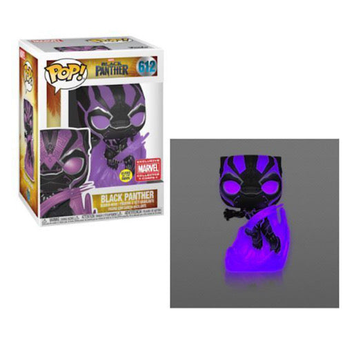 Black Panther, Glow, Marvel Collector Corps Exclusive, #612 (Condition 8/10)
