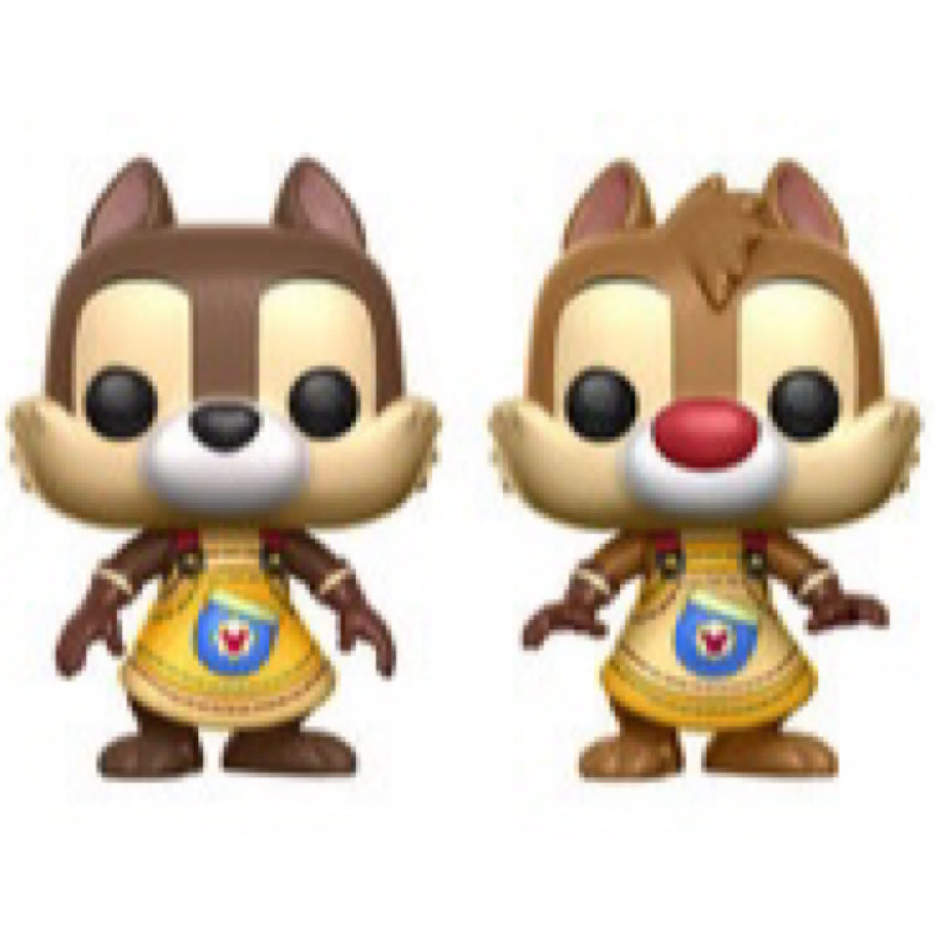 Chip and Dale, 2-Pack, (Condition 7.5/10)