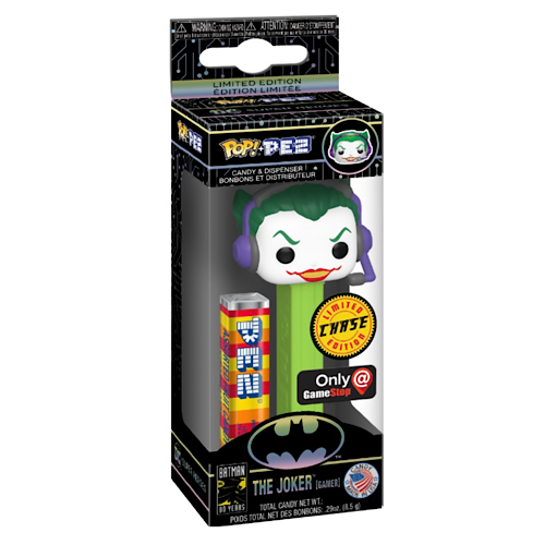Funko PEZ: Batman The Joker (Gamer), Chase, GameStop Exclusive