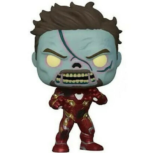 Pop! Marvel - What If...? - Zombie Iron Man, #944, (Condition 7.5/10)