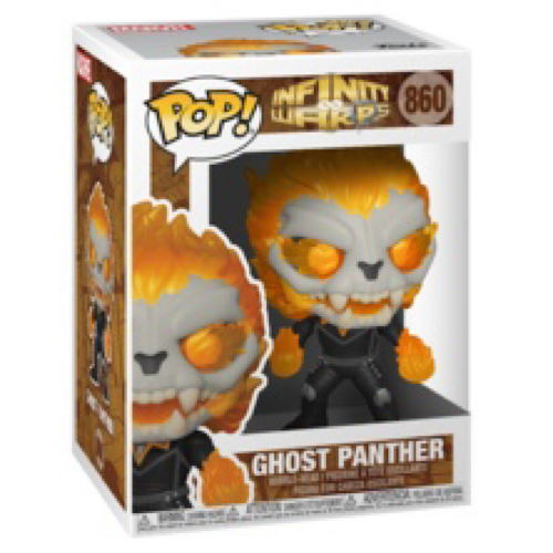 POP! Marvel: Infinity Warps - Ghost Panther, #860, (Condition 8/10)