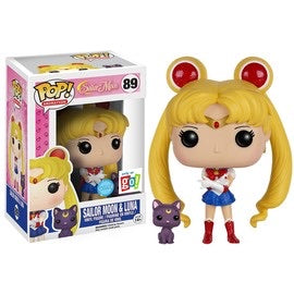 Sailor Moon & Luna, Glitter, Only at Go! Exclusive, #89, (Condition 6.5/10)