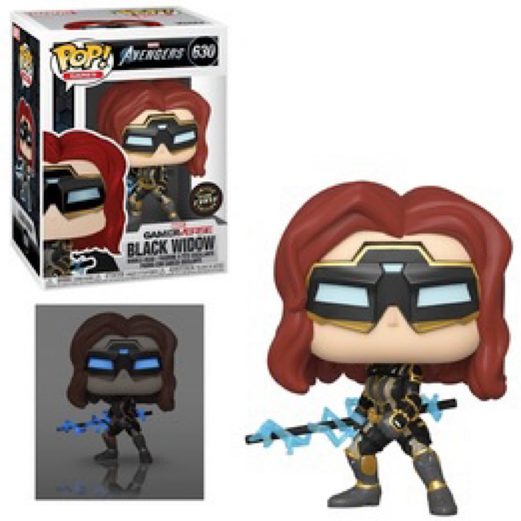 Black Widow, Glow, Chase, #630, (Condition 6.5/10)