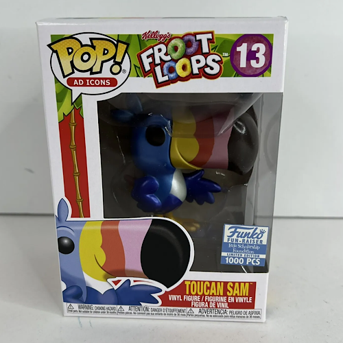 Toucan Sam, Metallic, Funko Fun-Raiser Exclusive, LE1000, #13, (Condition 8/10)