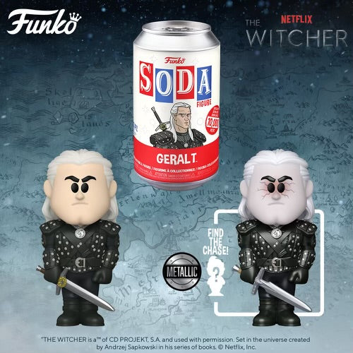 Vinyl SODA: The Witcher - Geralt w/ chance at Metallic Chase