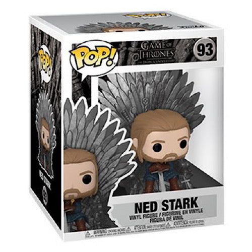 POP Deluxe: Game of Thrones- Ned Stark on Throne, (Condtion 8/10)