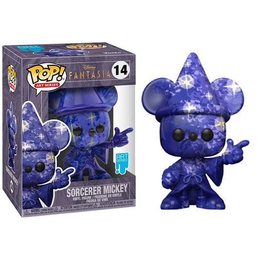 Sorcerer Mickey Art Series, #14,  (Condition 10/10)