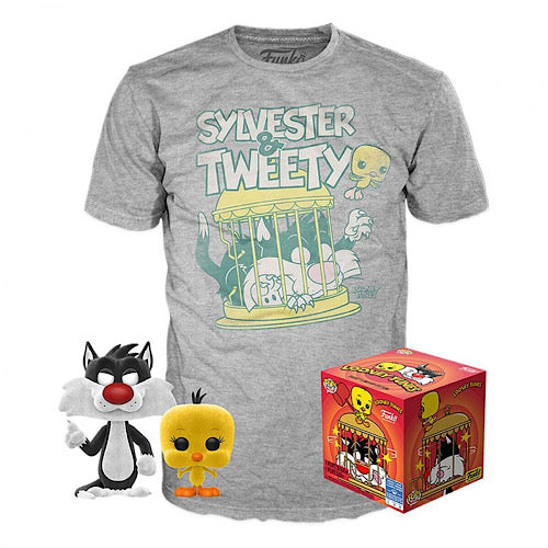 Sylvester & Tweety Flocked Pop & Tee, Size: 2XL, Target Limited Edition