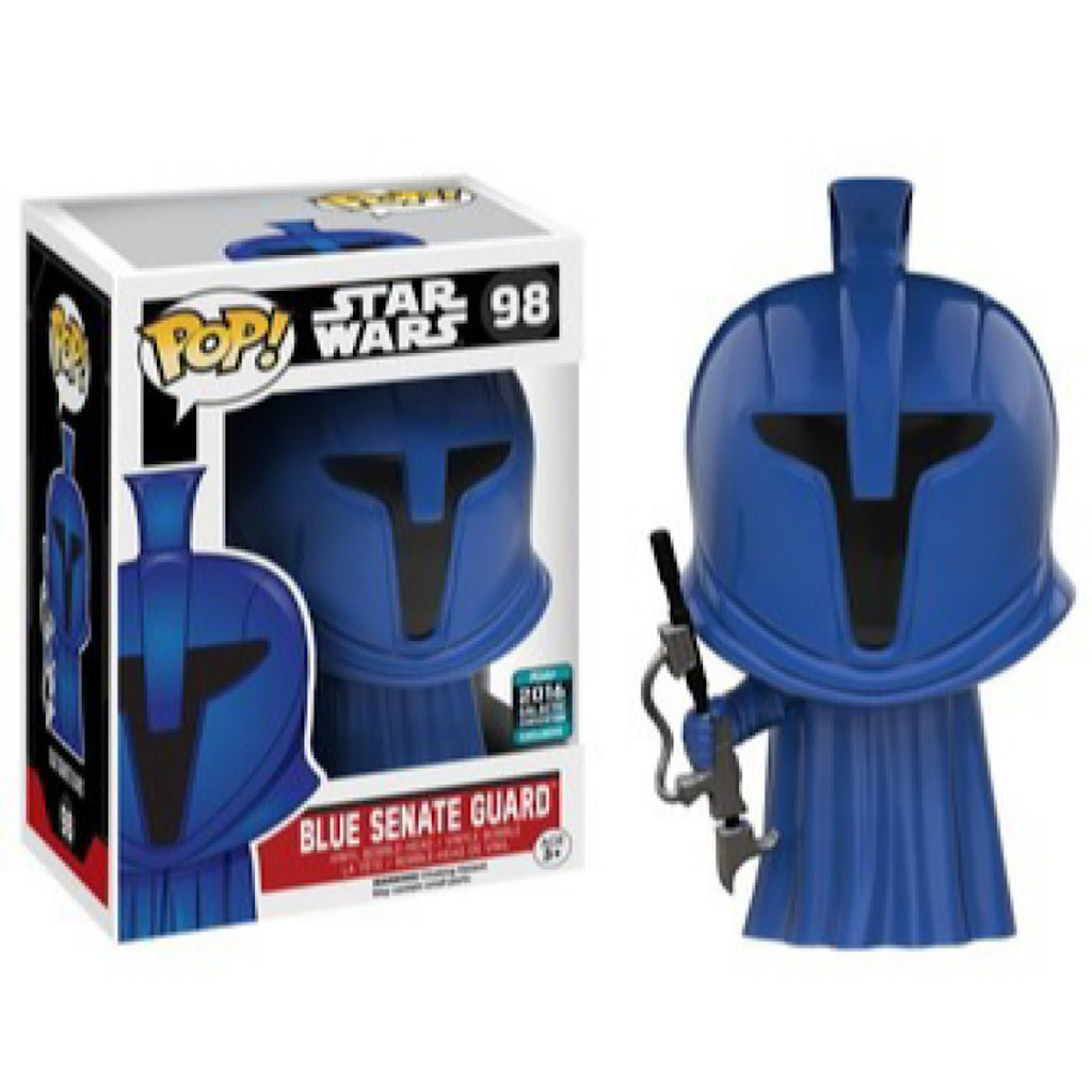 Blue Senate Guard, 2016 Galactic Convention Exclusive, #98, (Condition 8/10)