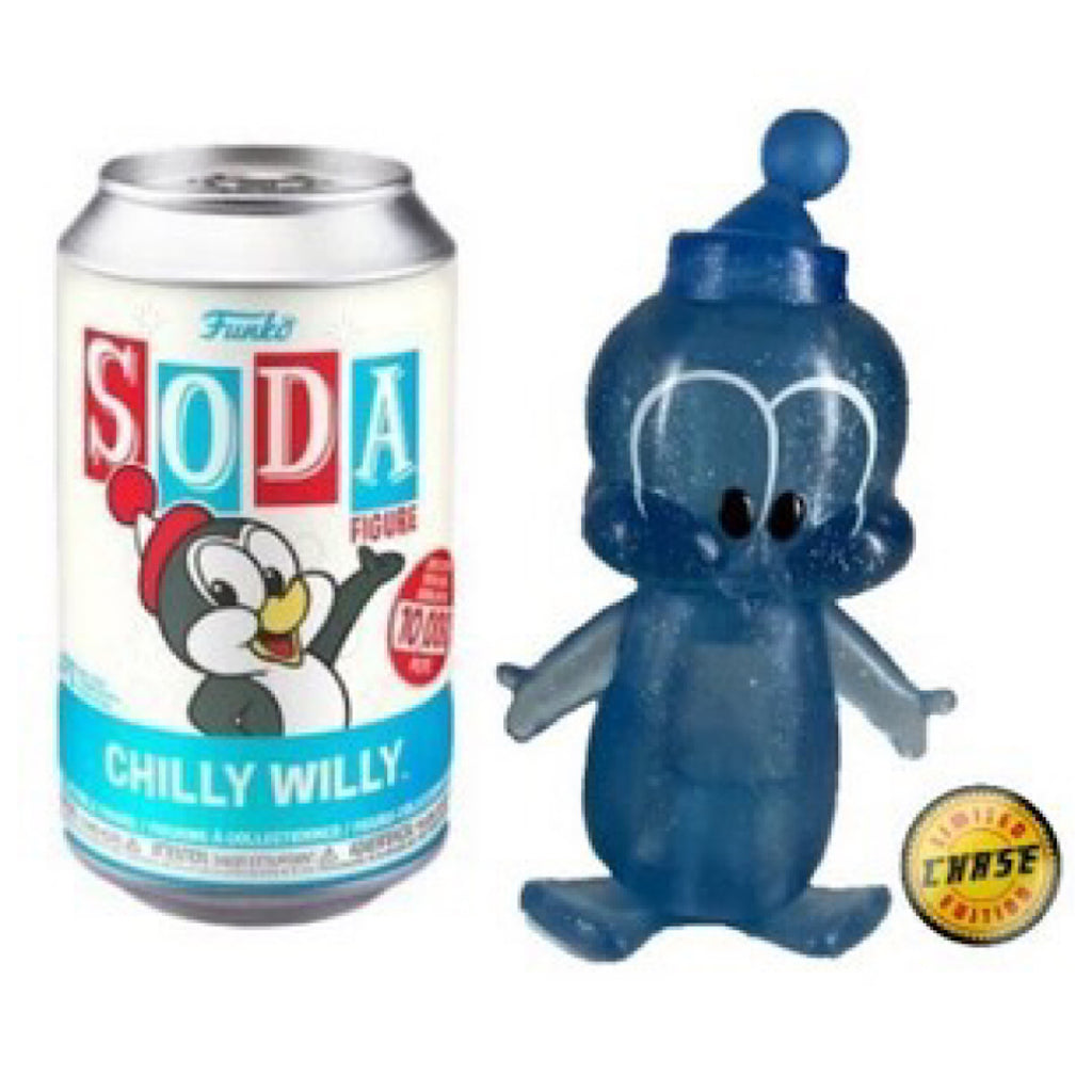 Vinyl SODA: Chilly Willy (Frozen), CHASE, Unsealed