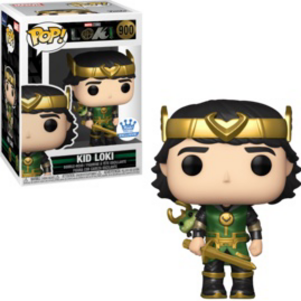 Kid Loki, Metallic, Funko Shop Exclusive, #900, (Condition 7/10)