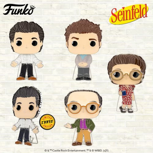 Funko Pop Pins Seinfeld - Jerry Puffy Shirt