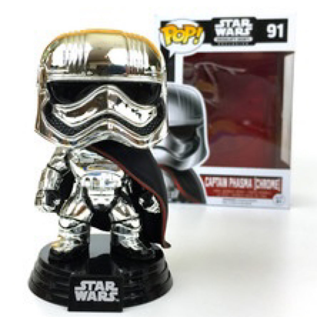 Captain Phasma (Chrome), #91, (Condition 7/10)