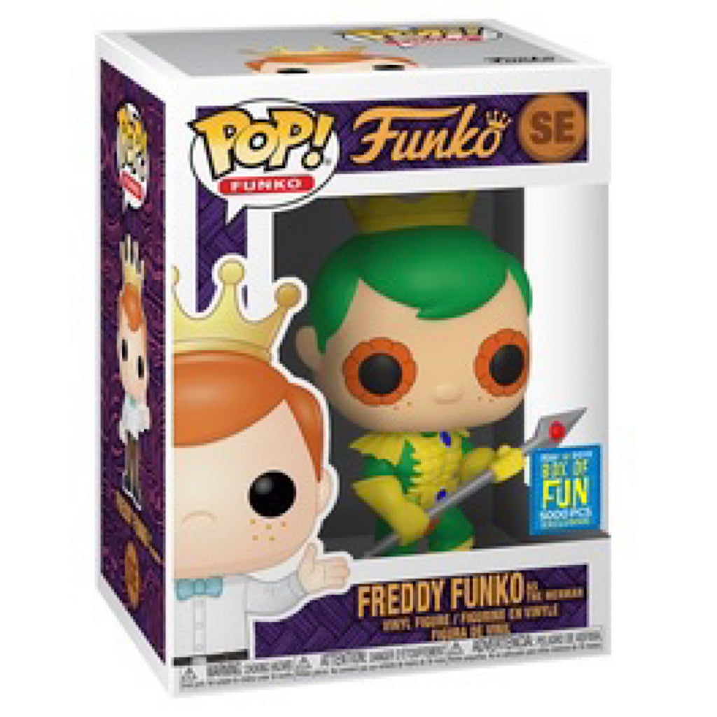 Freddy Funko as The Merman, 2019 Box of Fun Exclusive, 5000 PCS, #SE, (Condition 7/10)