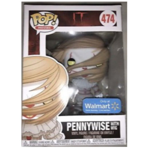 Pennywise With Wig, Blue Eyes, Walmart Exclusive, #474, (Condition 7.5/10)