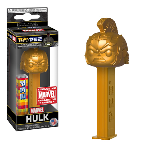 Funko PEZ: Thor Ragnarok - Hulk, Collector Corps Exclusive, (Condition 8/10)