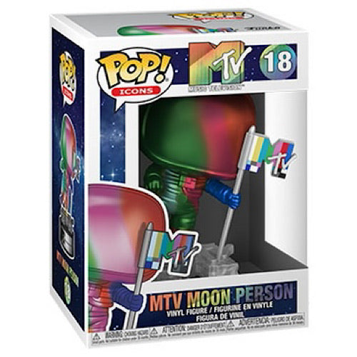Pop! Ad Icons - MTV Moon Person (Rainbow/Metallic), #18