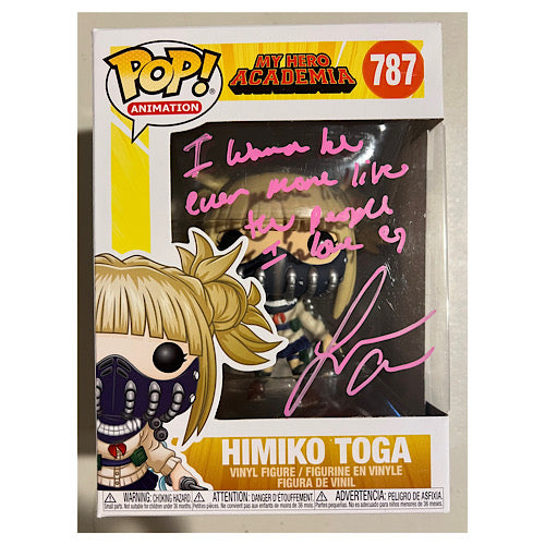 Himiko Toga, Signed with JSA COA, #787, (Condition 8/10)