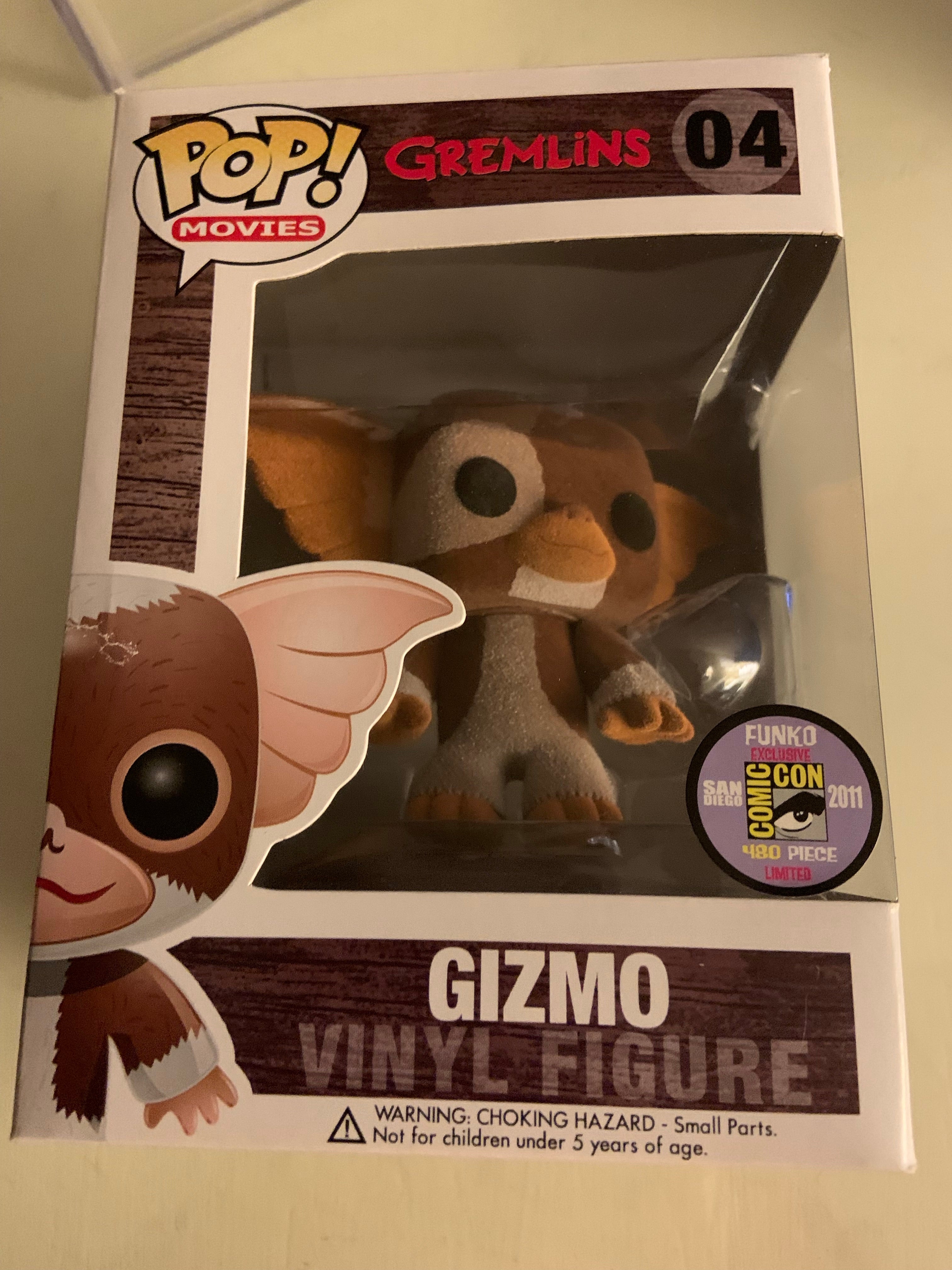 Gizmo, Flocked, 2011 SDCC, LE180, #04, (Condition 6/10)