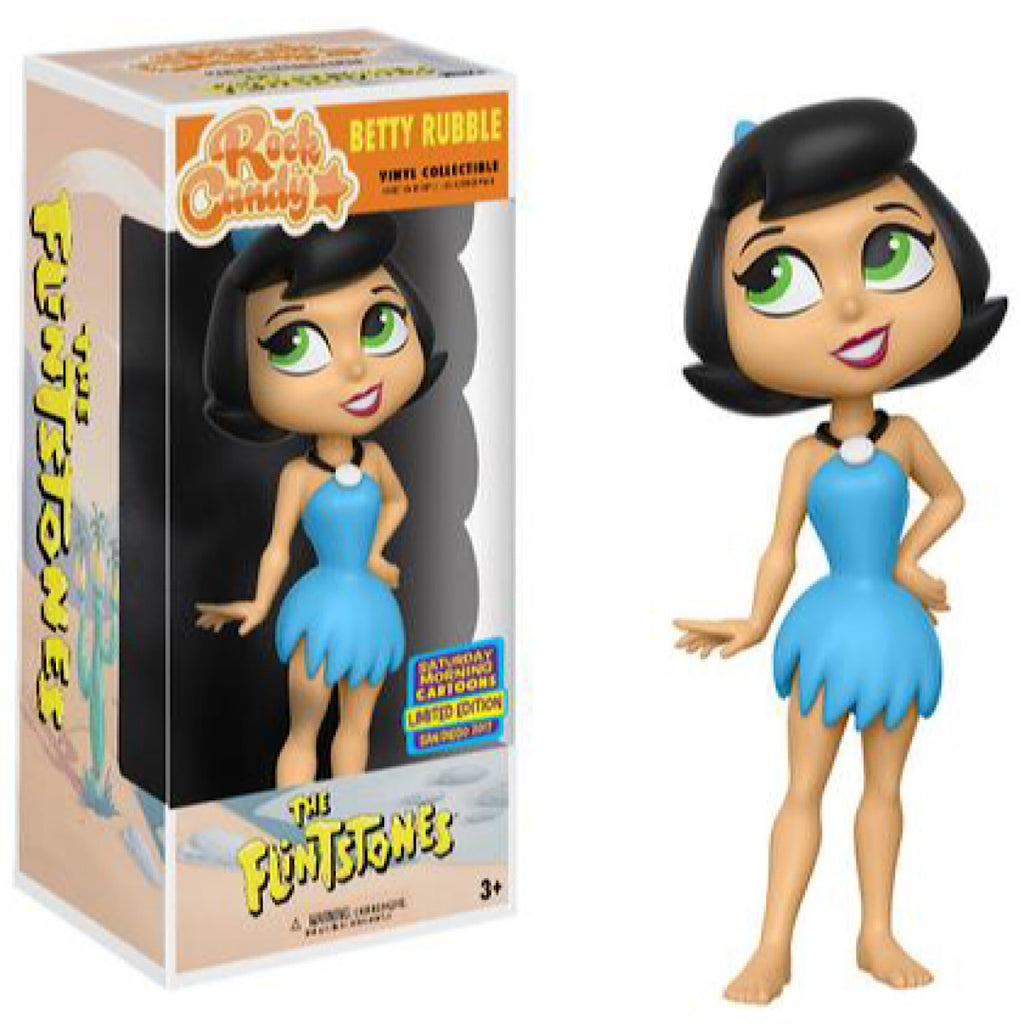 Betty Rubble, Rock Candy, 2017 SDCC Exclusive, (Condition 7/10)