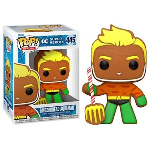 POP! DC: Holiday - Gingerbread Aquaman, #445