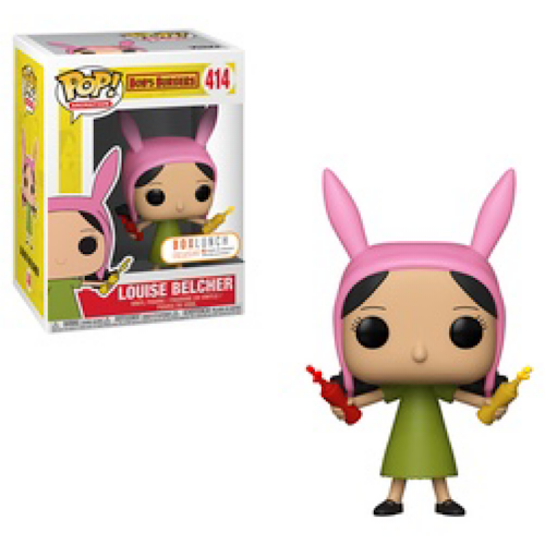 Louise Belcher (with Ketchup and Mustard), Box Lunch Exclusive, #414, (Condition 7.5/10)