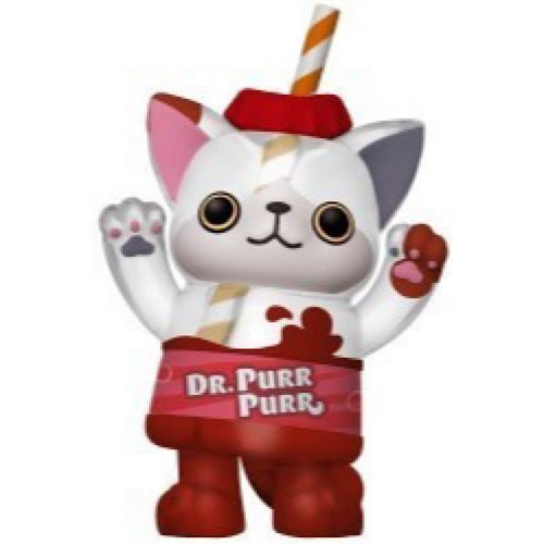 Paka Paka Soda Kats - Dr. Purr Purr, Unsealed, Capsule Included